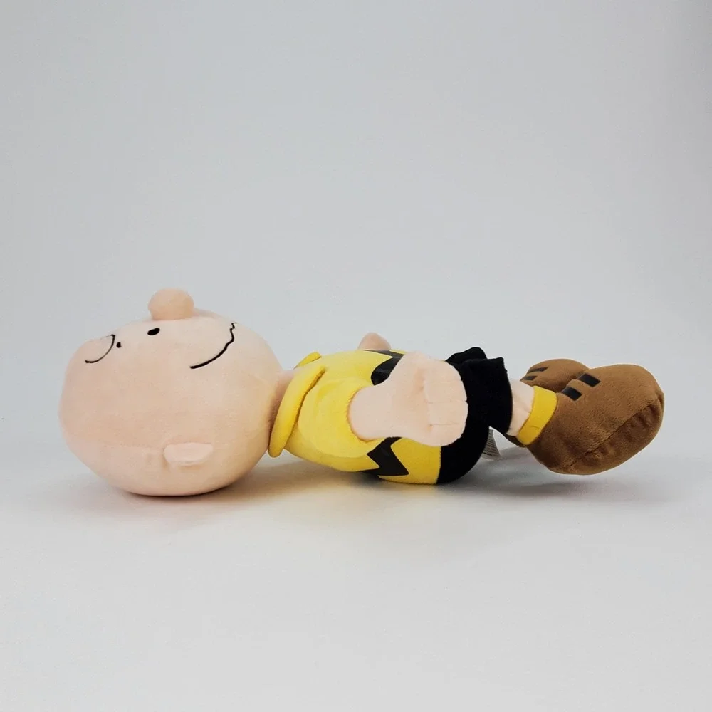 Kohls Cares Peanuts Charlie Brown Plush Stuffed Animal Yellow Shirt 12 Inch